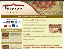 Tablet Screenshot of kirmantapetes.com